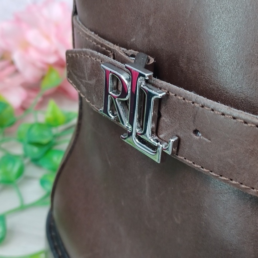Lauren Ralph Lauren Elridge Lace Up Boot NWOB - Picture 4 of 12